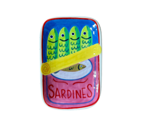 West Tucson Color Me Mine Open Sardines App Plate